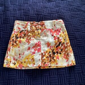 Bamboo Traders Colorful Floral skort